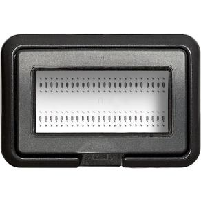   BTICINO Idrobox sülly. burk. 4 mod IP55, szürke, Living 24604L