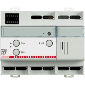   BTICINO F416U1 SCS BUS Lihgting management dimmer, 1x1000W, 6 DIN modul