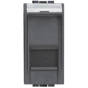   BTICINO Living RJ45 csatlakozó aljzat Cat6 UTP, 1 modulos L4279/6 (L4279C6)