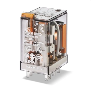   Finder 55.32.9.024.5040 miniatűr ipari relé 2CO(váltó) 10A 24V DC
