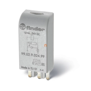 Finder 99.02.9.024.99 dugaszolható modul, EMC modul