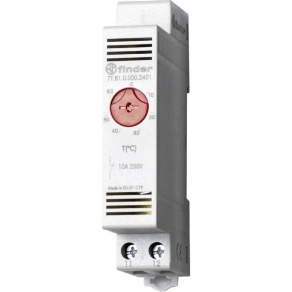   Finder 7T.81.0.000.2401 Termosztát fűtésre, 1NY moduláris -20-+40 Celsius