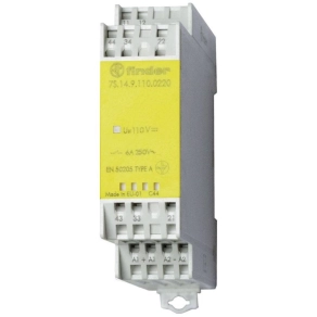 Finder 7S.16.8.230.5420 biztonsági relé, 6A. 230VAC