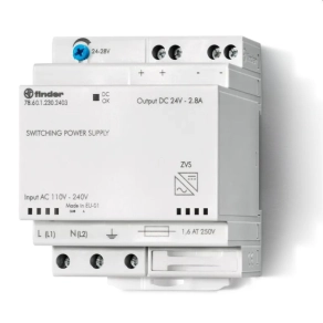   Finder 78.60.1.230.2402 kapcsolóüzemű tápegység, 60W, 24V DC