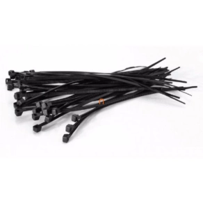 Kábelkötegelő fekete 160x2,5mm halogénmentes Intercable