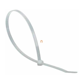 Kábelkötegelő natúr 300x4,8mm halogénmentes Intercable