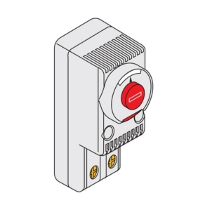   ABB EN0102K Termosztát, -10…+80 fok Celsius, 1 bontó érintkezővel