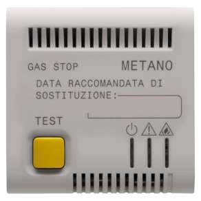   Chorus természetes bézs Metán gáz érzékelő, 12V AC/DC 2 modulos GW13712 Gewiss