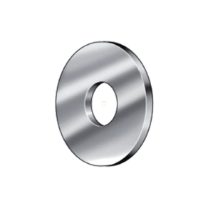   Celo 989021 nagy méretű tűzálló acél alátét M8x22 mm, menetes száras és csavaros függesztések biztonságos erőelosztásához és alátámasztásához