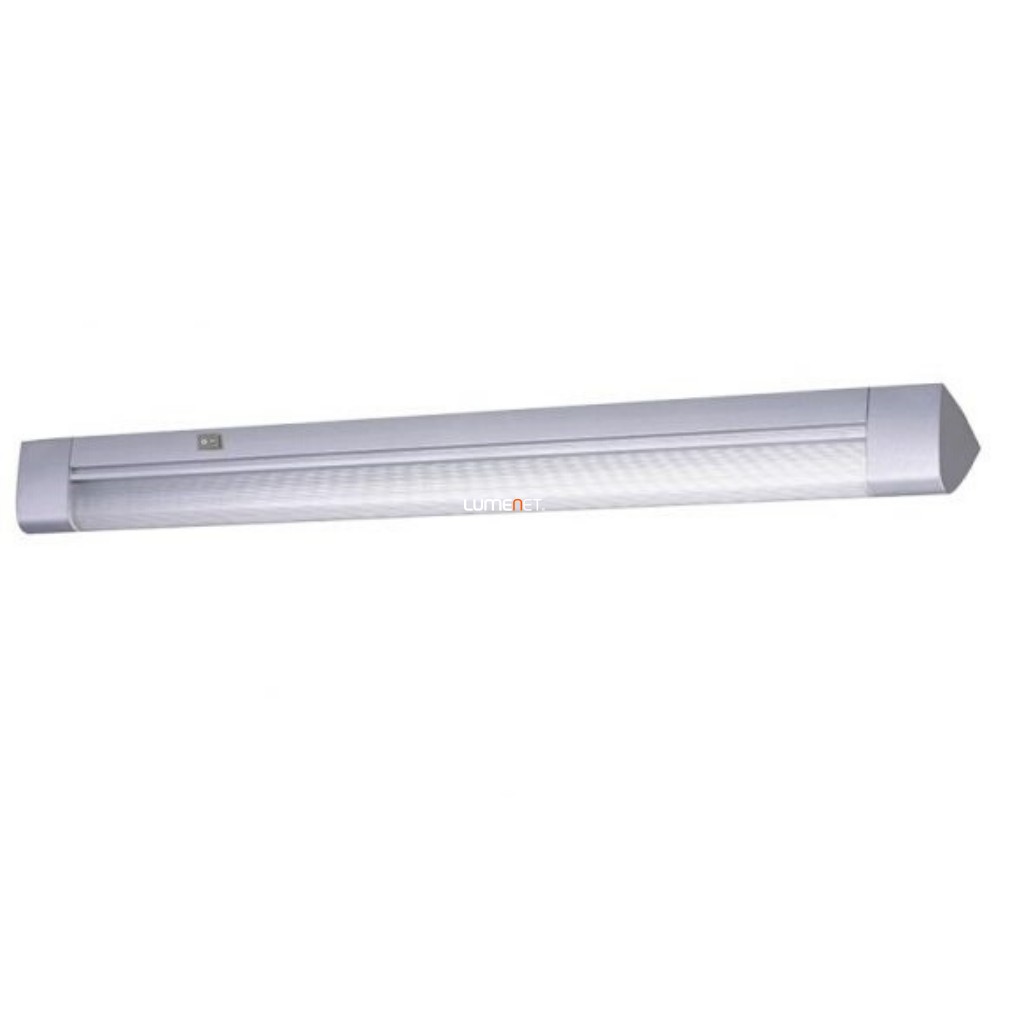 Pultvilágító lámpa LED fénycsővel, 56,3 cm, ezüst-opál - Axedo Emithor 41003