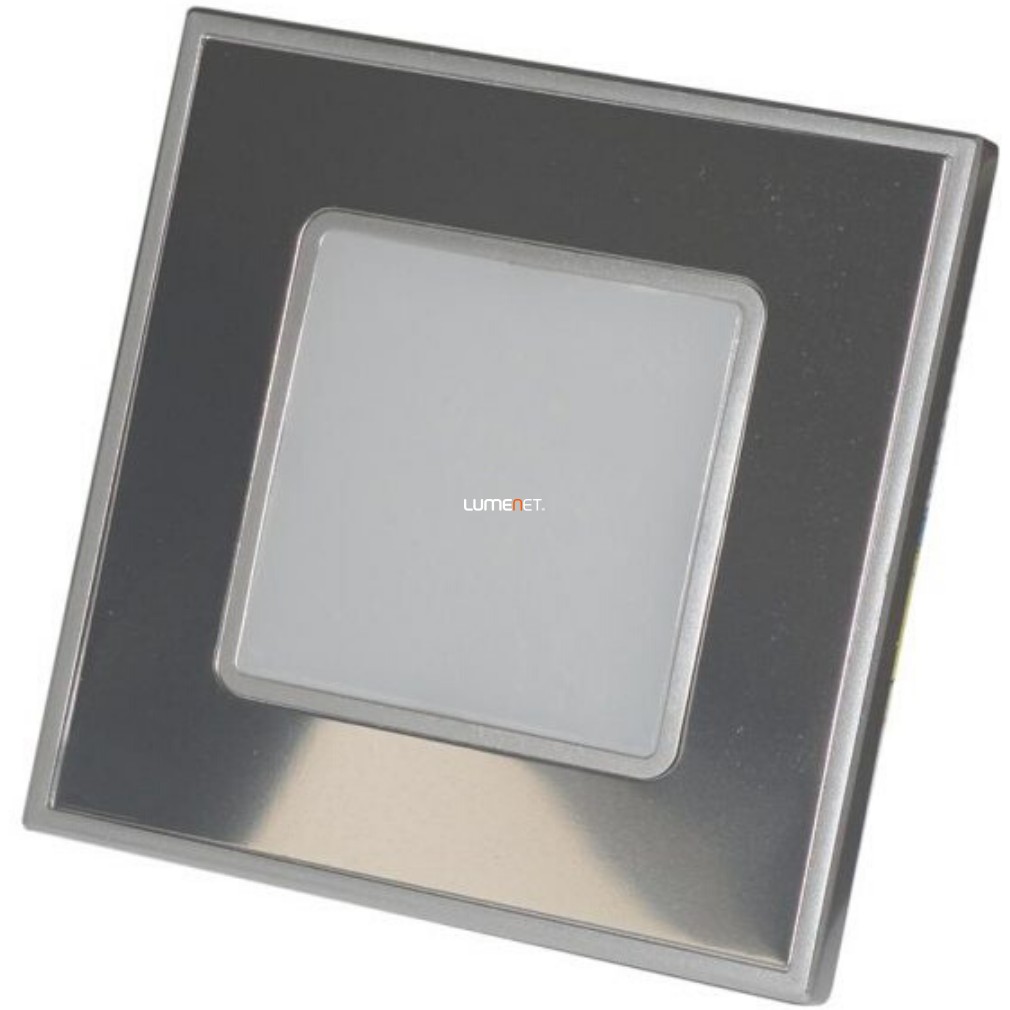 Süllyesztett LED lépcsővilágító 1 W LED modul, hidegfehér, króm-opál - Step Light Emithor 48304