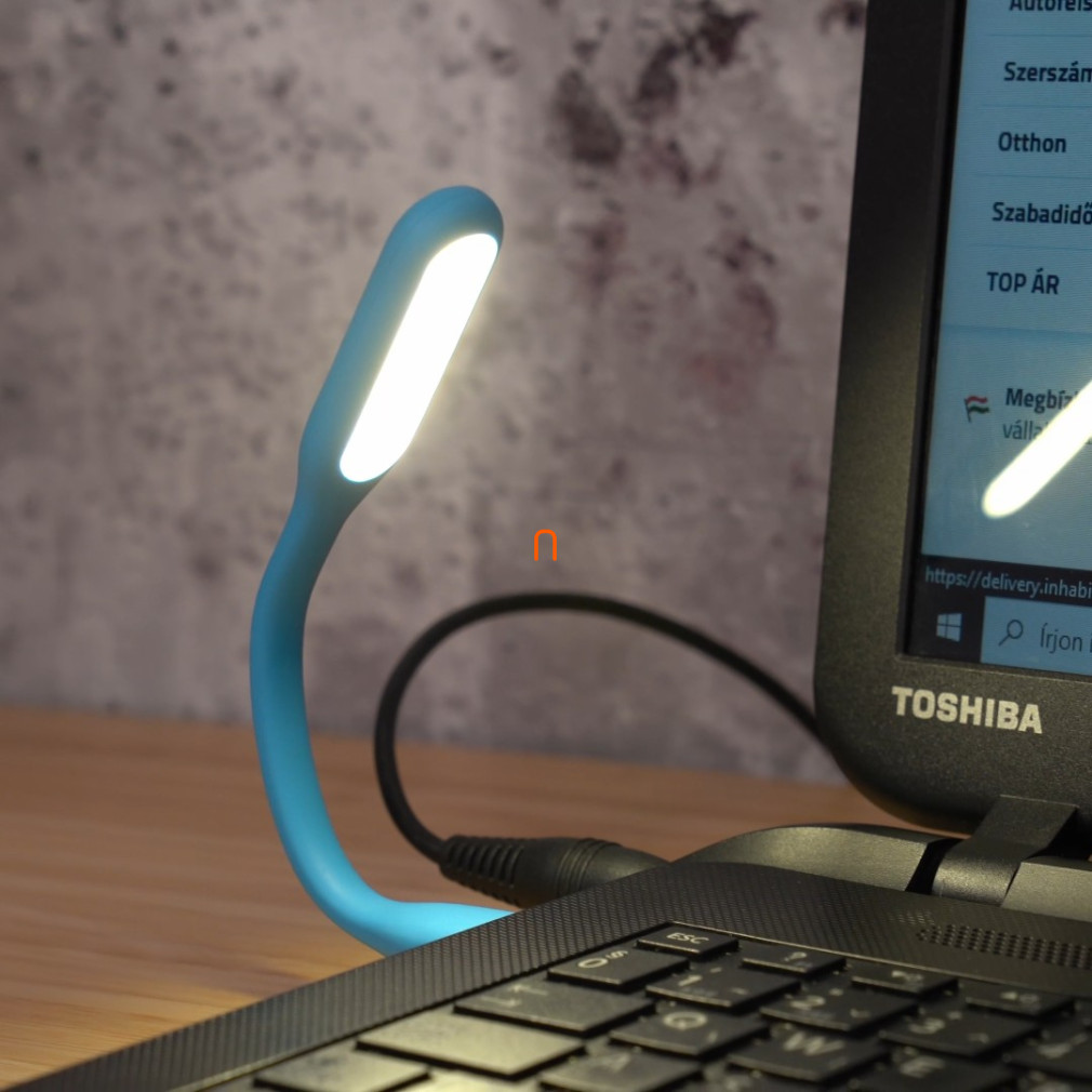 Mini USB LED lámpa kék színben - USB Light Prezent 1626, 4000K, 1,2 W