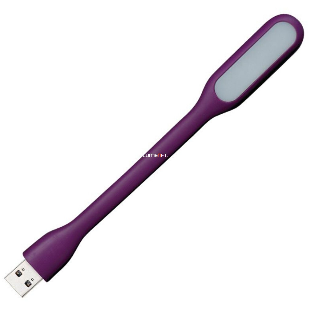 Mini USB LED lámpa lila színben - USB Light Prezent 1628, 4000K, 1,2 W