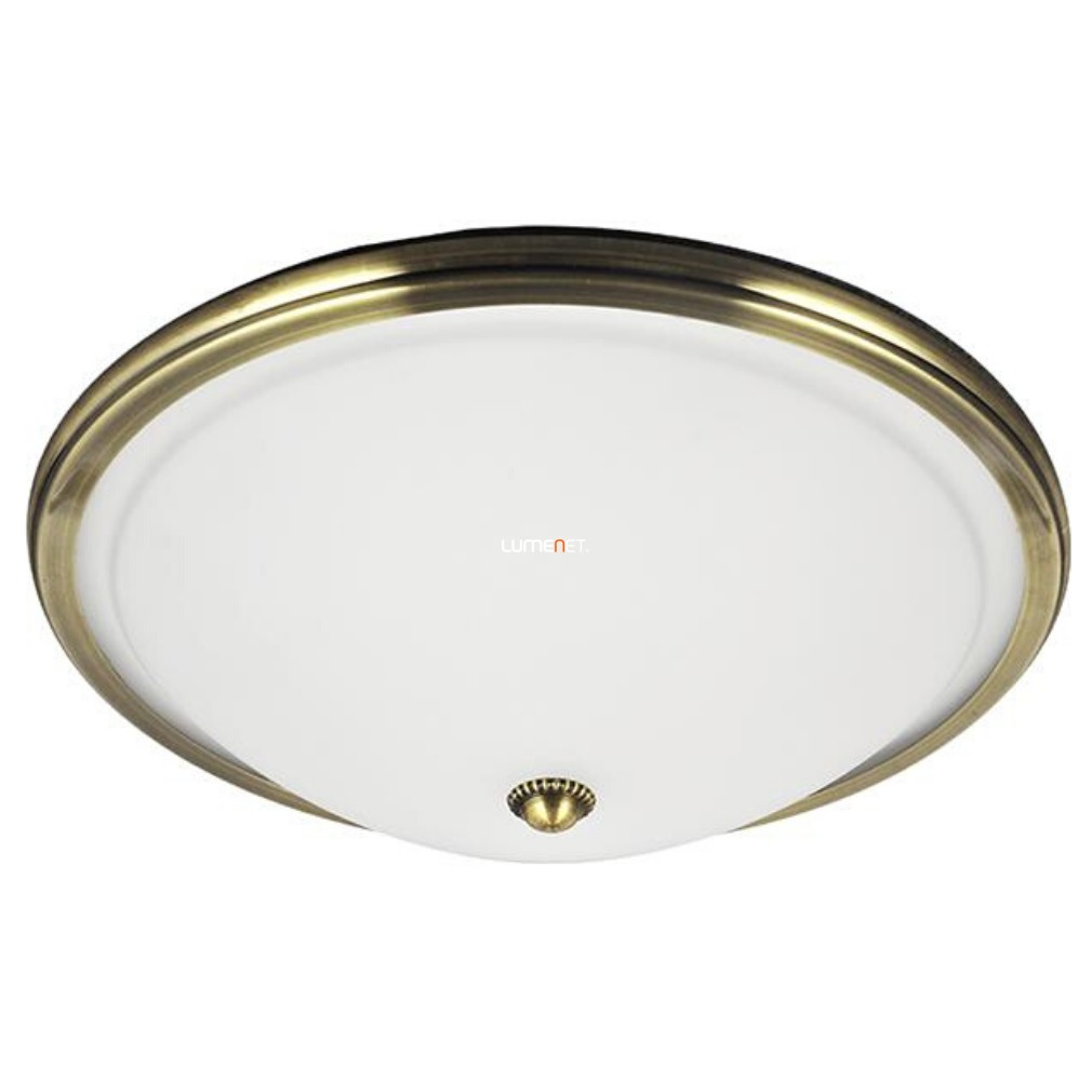 Mennyezeti lámpa két foglalattal, 30 cm, arany-fehér színű - Viola Prezent 75352