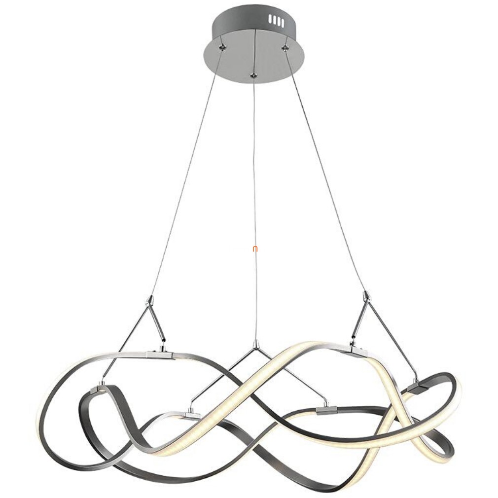Függesztett LED lámpa 35 W, melegfehér, króm-fehér színű - Minuet Luxera 18104