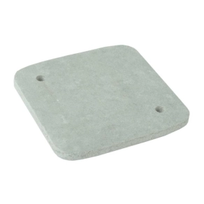   Kötődoboz hőszigetelő alátét lemez 80x80 lv.5mm, ívelt szürke, PI 80T XX Kopos
