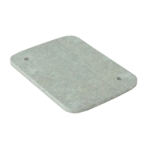   Kötődoboz hőszigetelő alátét lemez 80x104 lv.5mm, ívelt szürke, PI 80 2ZT XX Kopos