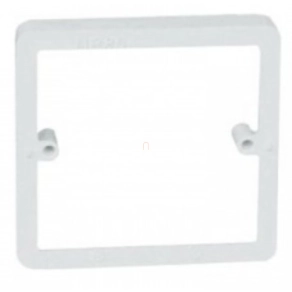   Magasítókeret 80,5x80,5x12mm csatorna-dobozokra Classic v. Swing -hez, NR 80/R HB Kopos