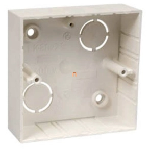   Elosztódoboz - LK 82x82x28 (Régebbi tip.-hoz is) fehér, LK 80X28/1 HB Kopos