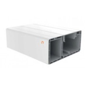   Parapet csatorna 120x55 fehér, PK 120X55 D HD Kopos (6 fm/köteg)