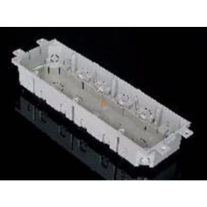   Padlódoboz szerelvénydoboza 249x71 (KOPOBOX 80-hoz) sötétszürke, KPP 80 LB Kopos