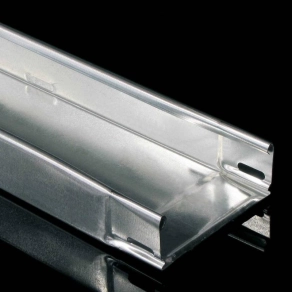   Kábeltálca 100x250x0,80 végződéssel E90 tüzihorganyzott, NKZIN 100X250X0.80 F Kopos (2 fm/szál)
