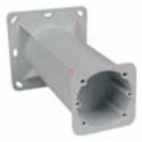   Magasított szerelődoboz 120x120 / 50-200mm hőszigetelésbe világosszürke, KEZ KB Kopos