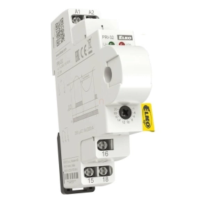   PRI-32 áramfigyelő relé 1-20A AC 24-230 V, DC 24V, Elko Ep, 2196