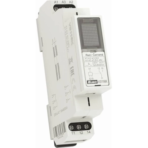   VS116K Segédrelé, 1xCO, 16A, 230VAC, AC/DC 24V - piros, Elko Ep, 2259