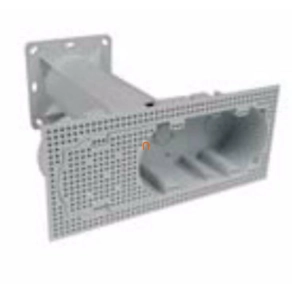   Magasított szerelődoboz, sorolt 120x231 / 100-250mm hőszigetelésbe világosszürke, KEZ-3 KB Kopos