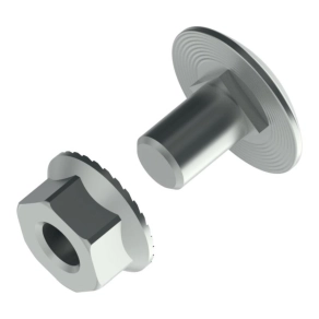 Kábeltálca csavar  M6x20 +anya NSM 6X20 ZNCR Kopos