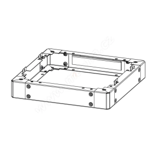 Legrand Evoline lábazat 780x800mm szürke - EP8080