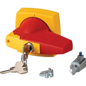   Eaton forgatókar, D típus, hengerzárral, piros/sárga, 8mm, k2dr/c-1818042