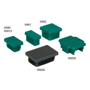 Műanyag végdugó zöld WM2 30x30mm 6566002 Walraven