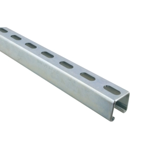   BIS RapidStrut profilsín 41x41x2000mm/2.5 perforált, tűzálló, nútszélesség 22mm 6505245 Walraven