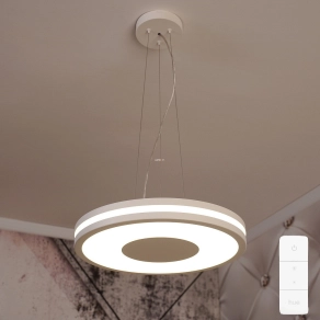   Philips Hue Being White Ambiance LED függesztett lámpa, fehér + DIM Switch