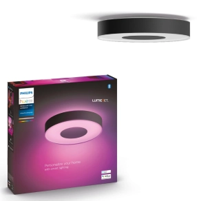   Philips Hue Bluetooth Infuse M White and Color Ambiance LED mennyezeti lámpa, fekete