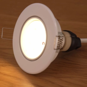   Philips GU10 LED 3W 230lm 2700K meleg fehér 36° - 35W izzó helyett + billenthető keret