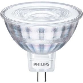   LED MR16 4,4W GU5.3 345lm 2700K meleg fehér fényforrás 36fok Ra80 12V AC CorePro LEDspot d=50mm 929002494602 Philips