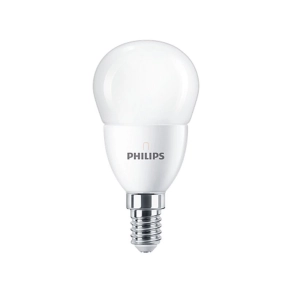   LED kisgömb 7W E14 806lm 4000K semleges fehér fényforrás Ra80 230V CorePro lustre 929002973302 Philips