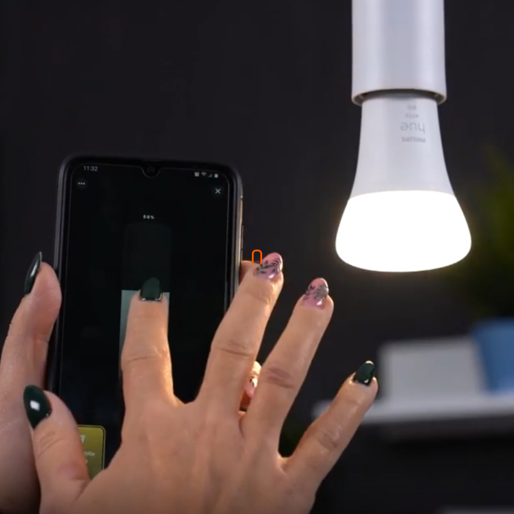 Philips Hue White okos E27 LED, melegfehér, 9 W (2db/csomag)