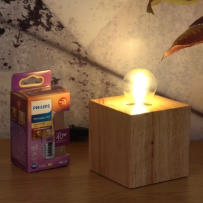   Philips E27 LED kisgömb 3,4W 470lm extra melegfehér - 40W izzó helyett (Calssic WarmGlow)