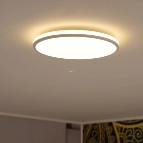   Philips kapcsolóval szabályozható mennyezeti LED lámpa, melegfehér, 18 W, fehér (Ozziet)