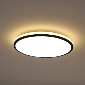   Philips kapcsolóval szabályozható mennyezeti LED lámpa, hidegfehér, 18 W, fekete (Ozziet)