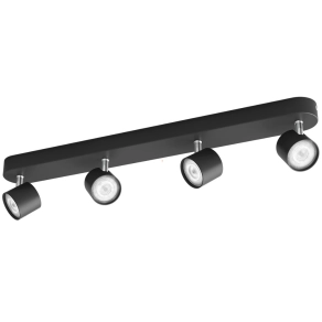   Philips szabályozható LED spot lámpa, melegfehér, 4x4,5 W (Star)