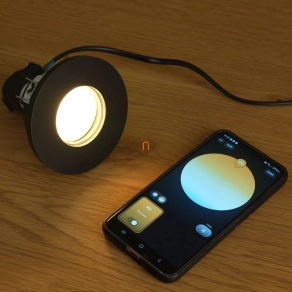   Philips Hue Xamento White and Color Ambience süllyesztett mennyezeti spot lámpa, fekete