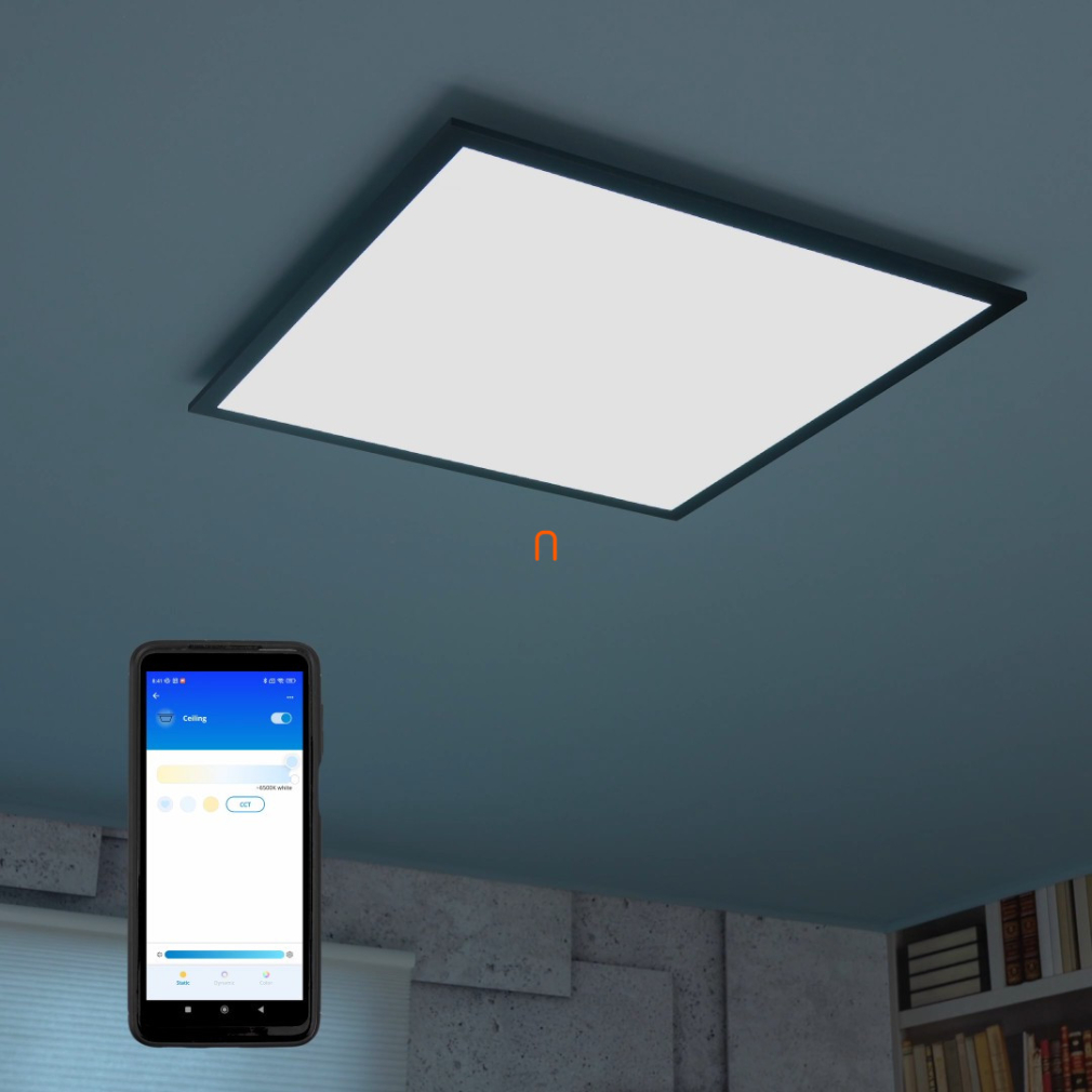 WiZ okos LED panel hidegfehér/melegfehér, 36W