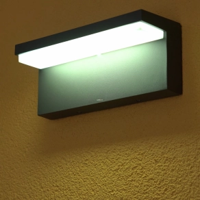   Philips kültéri lefelé világító fali LED lámpa, hidegfehér fényű (Bustan)