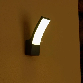  Philips kültéri íves fali LED lámpa, lefelé világító - 3,8W (Splay)