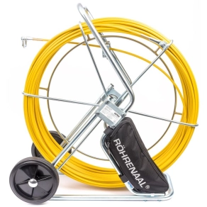   Katimex Berudaló 100m/9mm üvegszálas, dobátmérö 750 mm, tartozékkal RA 100 RÖHRENAAL 100m (103010) 003605